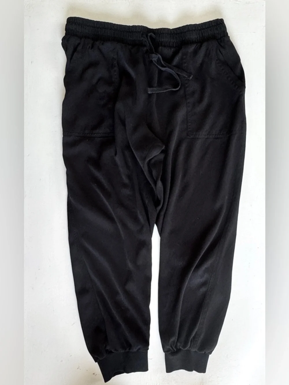 Splendid Soft Drawstring Jogger Black Large - Picture 1 of 4